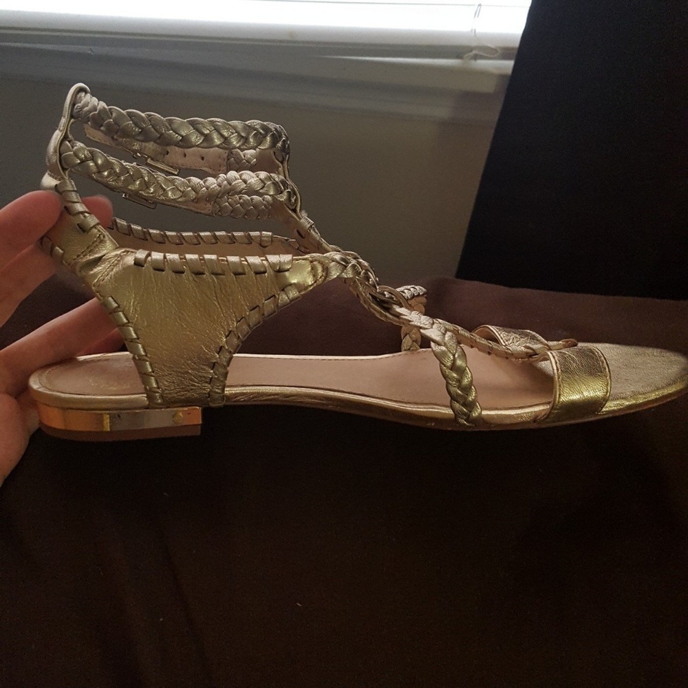 Gold Vince camuto sandals